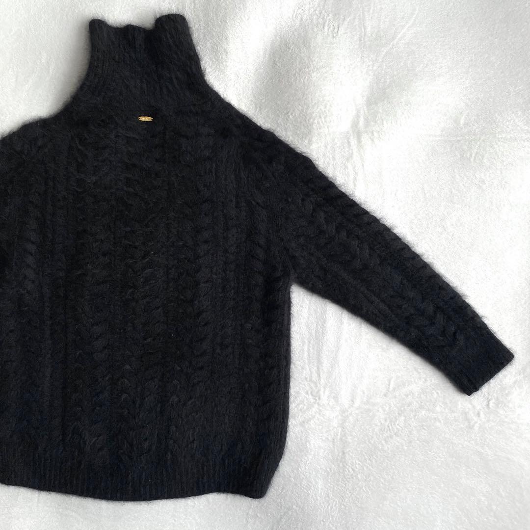 【ほぼ未使用✨】Deuxieme Classe ふわふわ　ケーブルシャギーニット