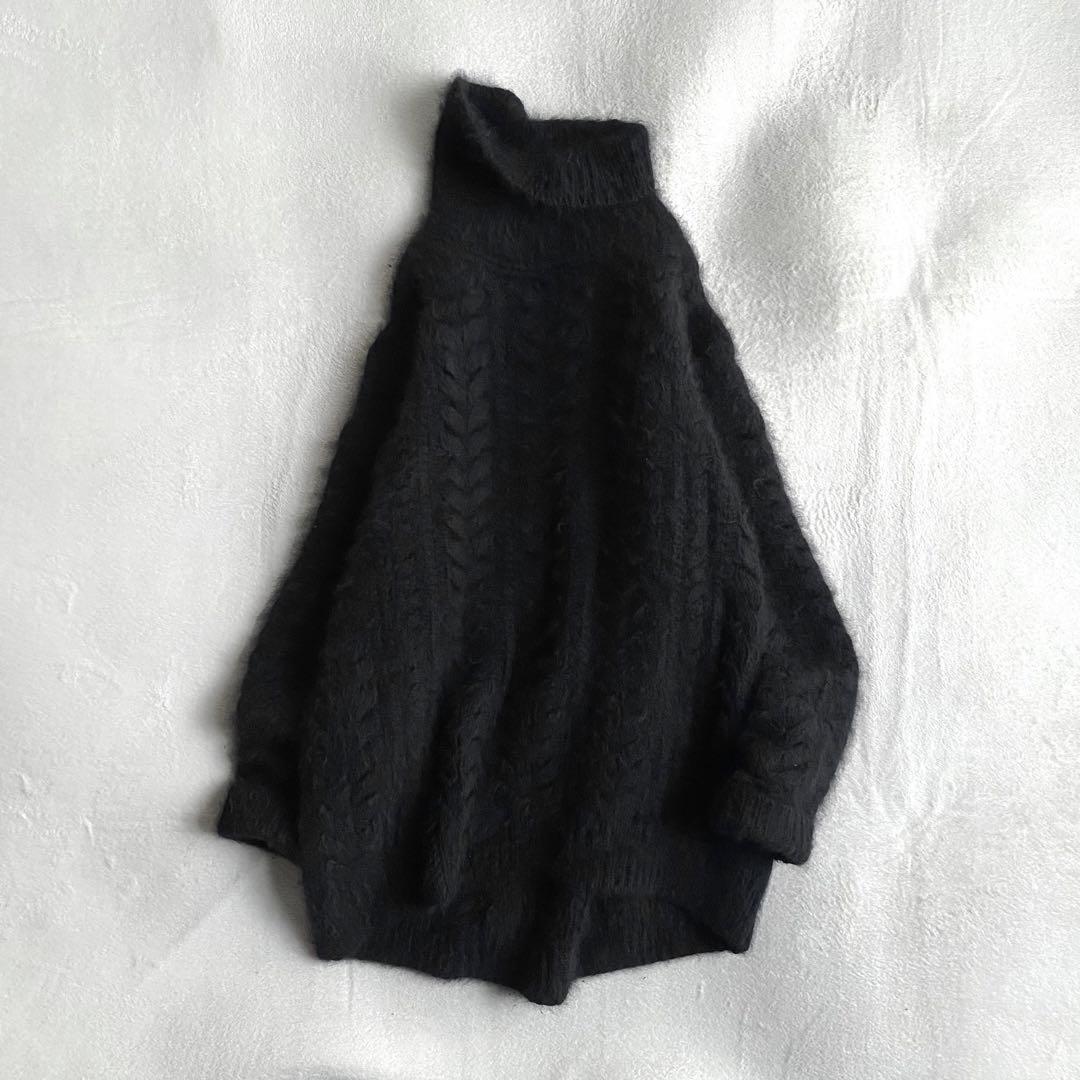 【ほぼ未使用✨】Deuxieme Classe ふわふわ　ケーブルシャギーニット