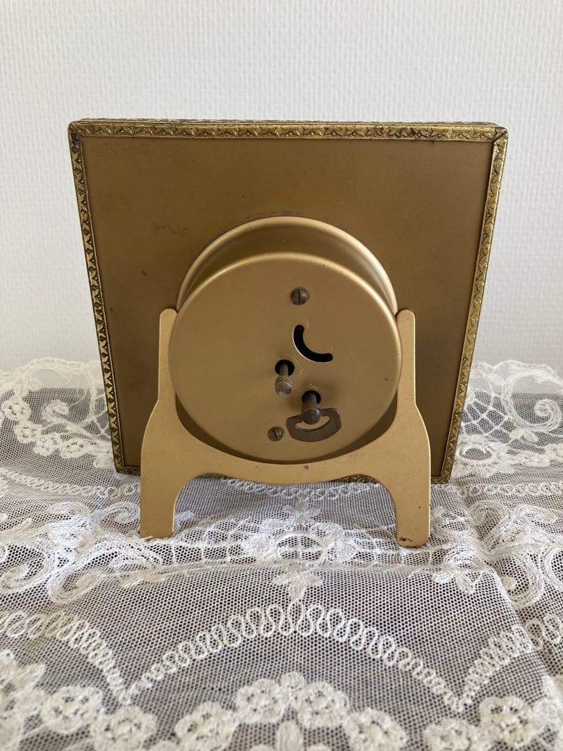 イギリス可愛いプチポワンの置時計♬