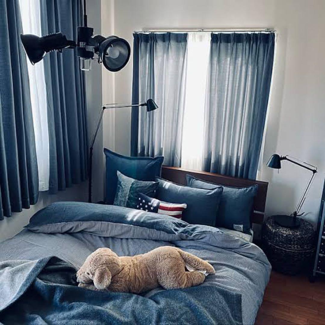 未使用ラルフローレン　シングルコンフォーターカバー&ピロケース2枚　キナリ地花柄