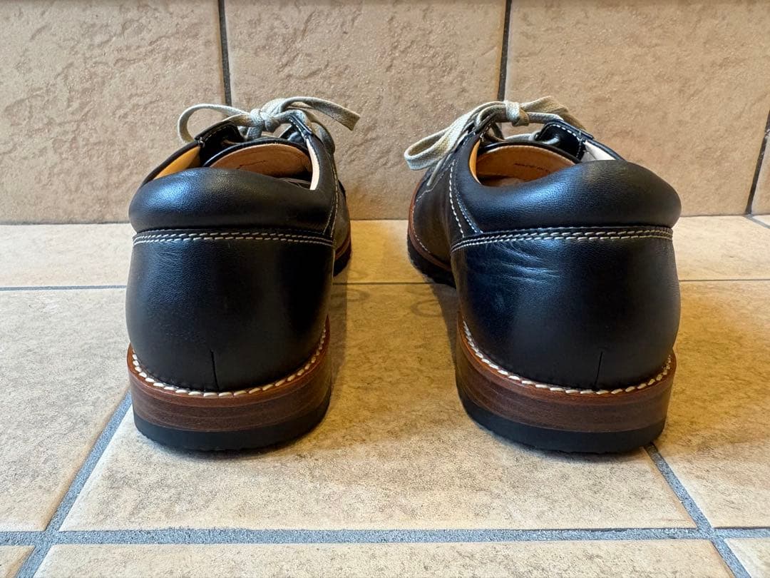 リーガル　レースアップレザー スニーカー　60EL 黒