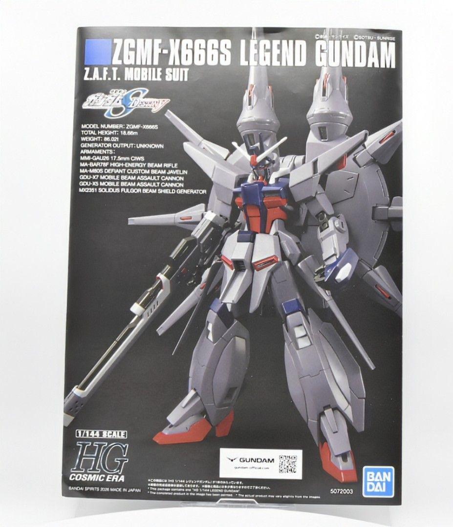 家*ネ様 〚 HGCE 1/144 レジェンドガンダム〛塗装済完成品