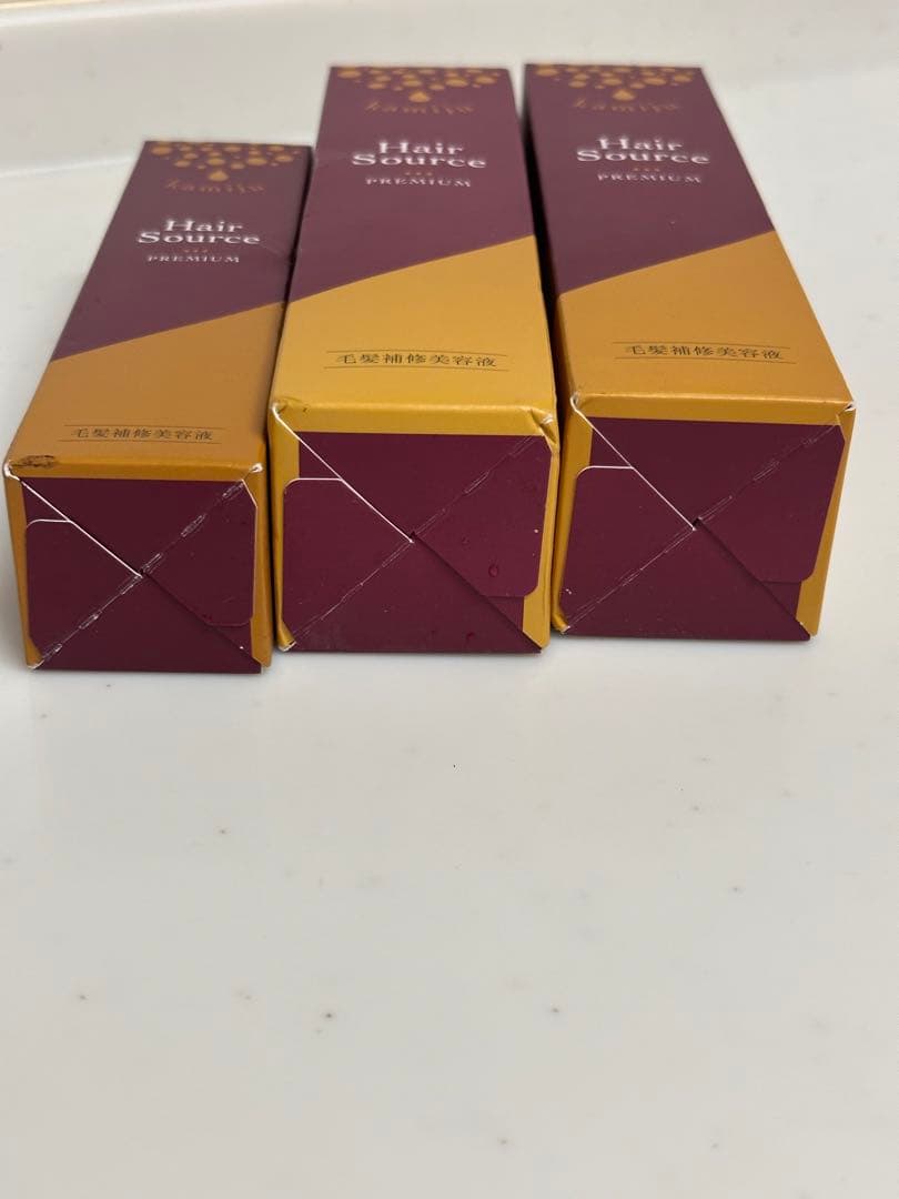 カマミージュヘアソース プレミアム３本セット