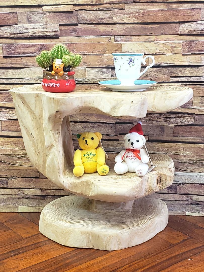 丸太オブジェ台　希少サイズ