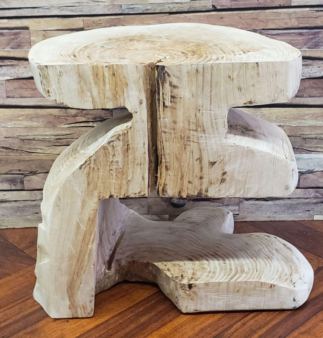 丸太オブジェ台　希少サイズ
