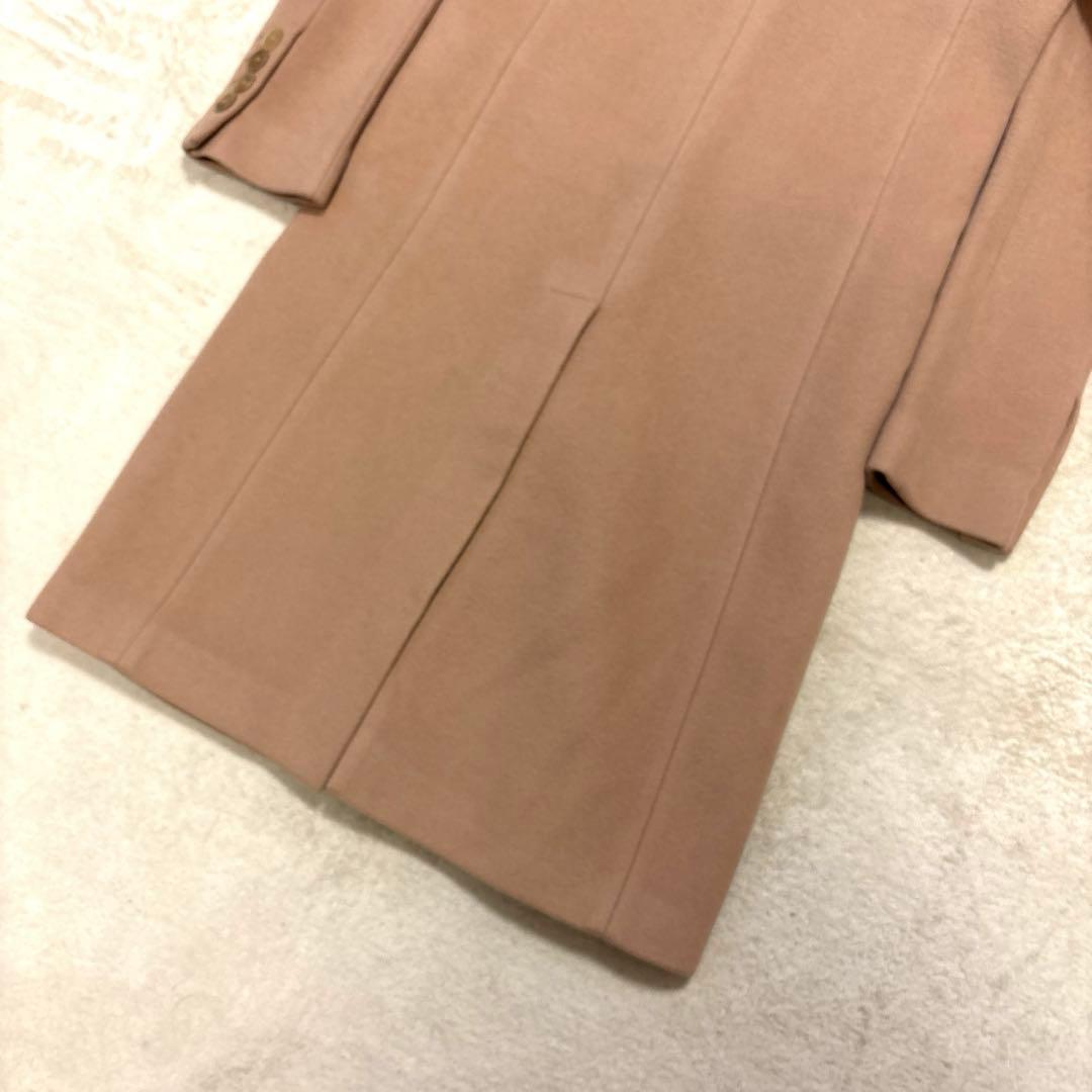 美品⭐️GUCCI ロングコート　ウール　ベージュ キュプラ 36 Sサイズ相当