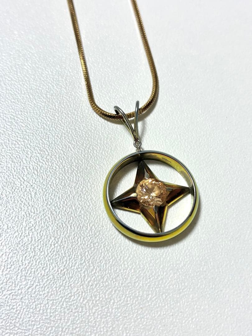 Anatol ポラリス ペンダント ゴールド 経年あり