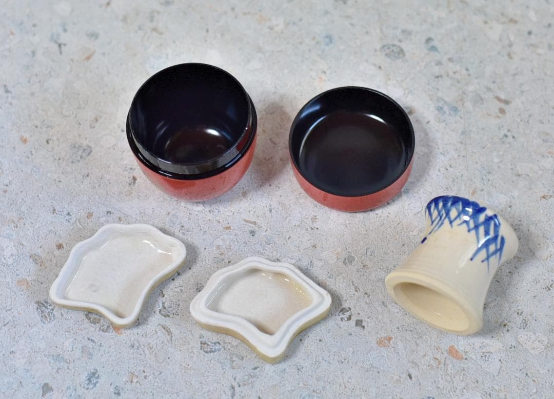 値下げ、短冊箱セット11点セット　お茶道具