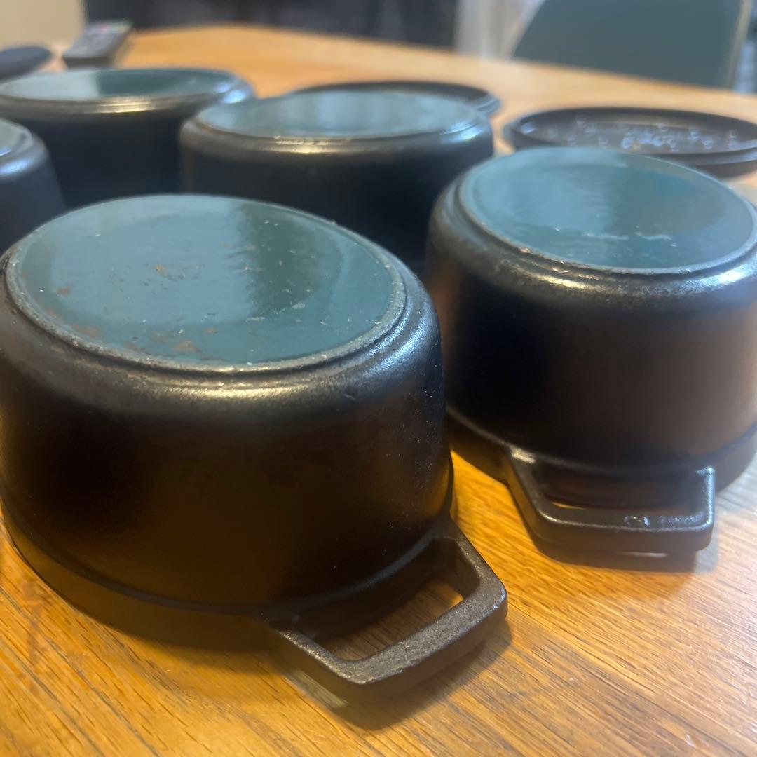 STAUB LA COCOTTE 5個セット　ラウンド　15センチ　バラ売りOK