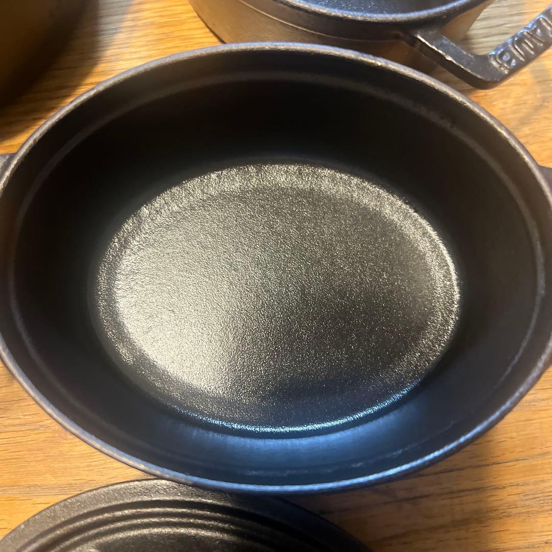 STAUB LA COCOTTE 5個セット　ラウンド　15センチ　バラ売りOK