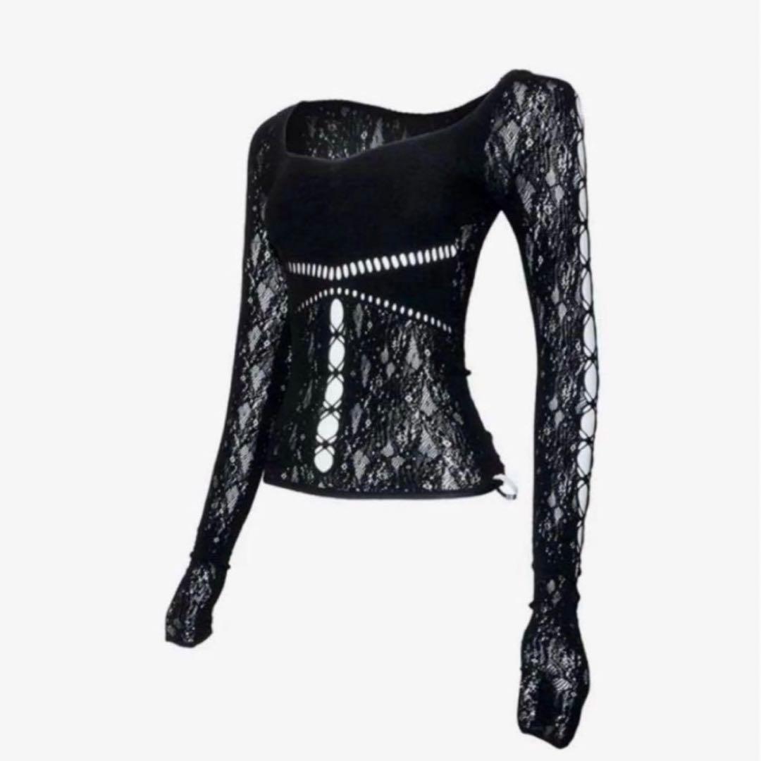 下着・アンダーウェア theredthread S ruched sculpt body lace