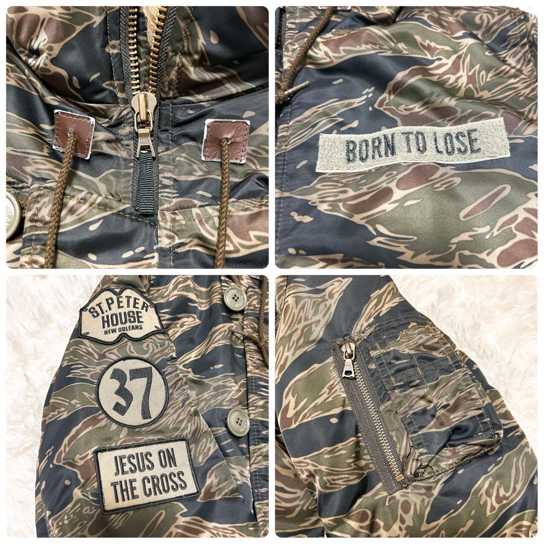 ✨極美品✨ ヒステリックグラマー カモフラ 迷彩 プリマロフト N-3B