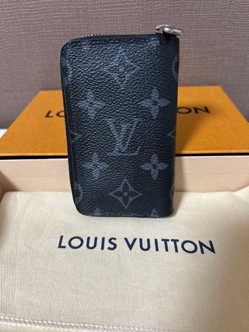 【極美品】ルイヴィトン ケース ジッピー・パース ヴェルティカル