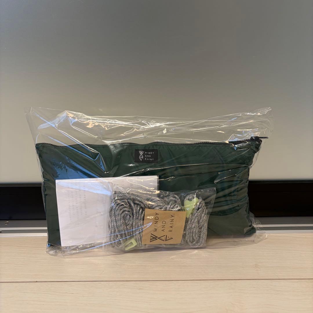 【新品】windy and rainyスターライトタープ フォレスト グリーン