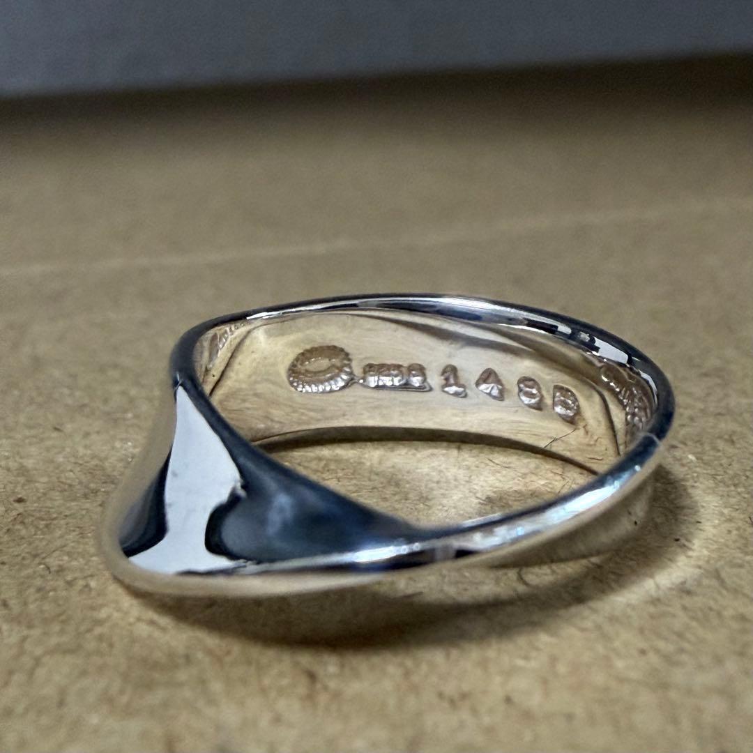 MÖBIUS メビウスリング シルバー　ジョージ ジェンセン　8号