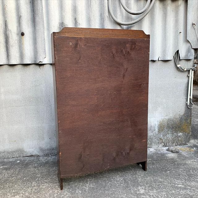 英国アンティーク｜オーク材｜ブックシェルフ/ブックラック｜本棚｜