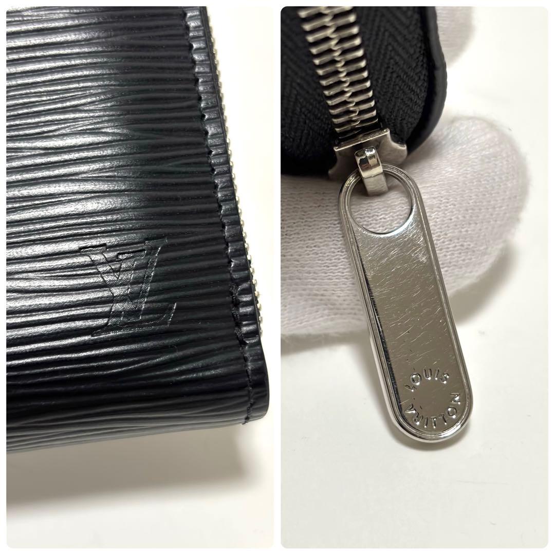 440✨極美品✨現行ICチップ内蔵✨ルイヴィトン エピ ジッピーパース 黒