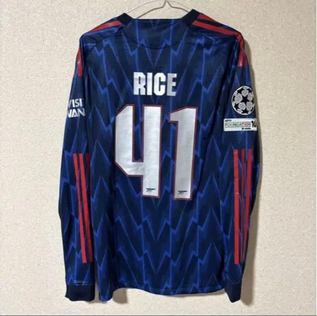 アーセナル ライス　41 番 長袖シャツ