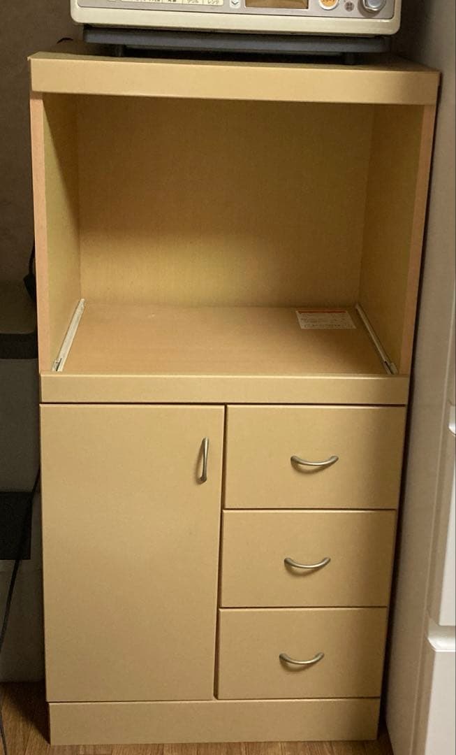 【送料込】レンジ台 レンジボード　キッチンボード　レトロ家具