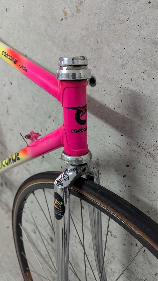 レア Concorde Astore TT ファニーバイク フレームセット