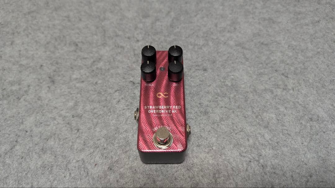 ギター One Control Strawberry Red Overdrive 4K