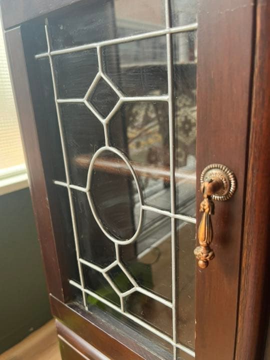 キャビネット 飾り棚 インテリア アンティーク ラック 昭和レトロ