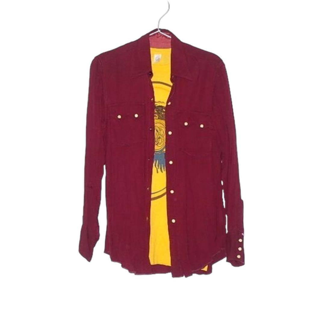 ▪️70s DOOBIE BROTHERS TEE ドゥービーブラザーズ 黄色