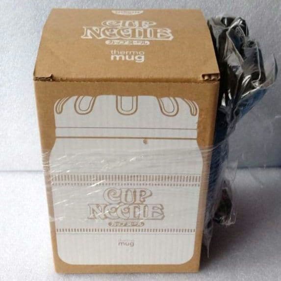 【新品未使用】日清カップヌードル サーモマグ フードコンテナ スープジャー 黒袋