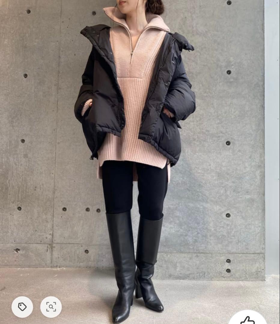 【売り切りたいため値段交渉可】chaos フランムースカシミヤ畦ZIPニット