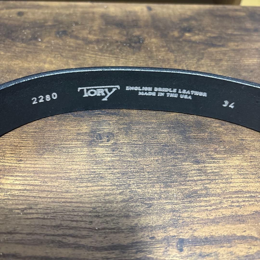 TORY レザー ベルト 2280 サイズ34