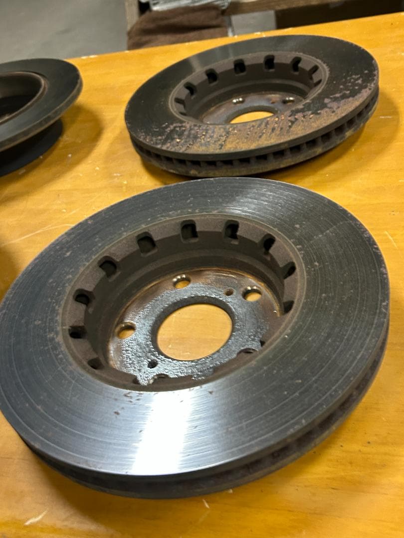 20系アルファード ブレーキローター 前後セット 中古