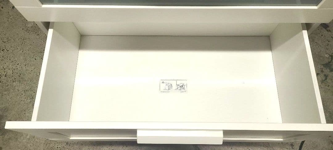 千葉県のみ　IKEA ブリムネス BRIMNES チェスト タンス 白