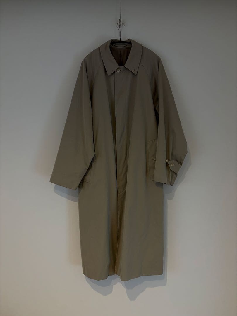 COMOLI 24AW コットンギャババルカラーコート BEIGE 3