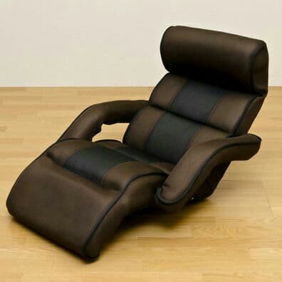 メッシュ肘付き　リラックスチェア　BK/BR  定価35000円相当