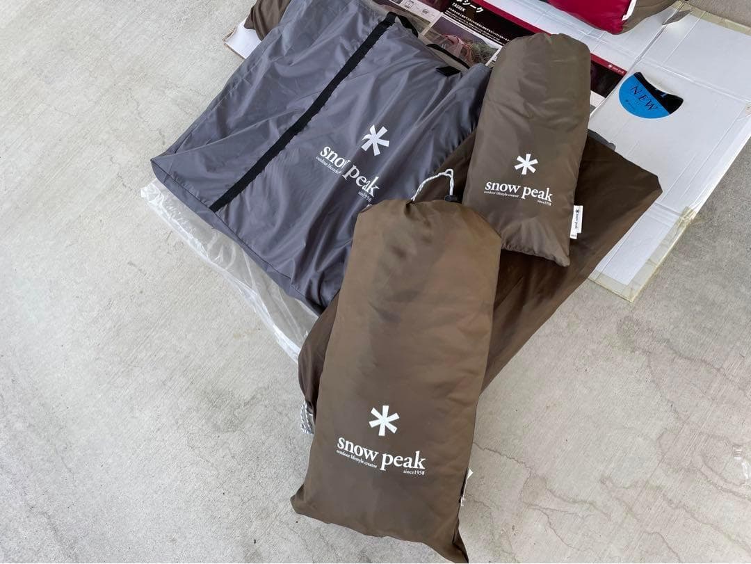 peak スノーピーク タシーク シェルター 豪華6点フルセット