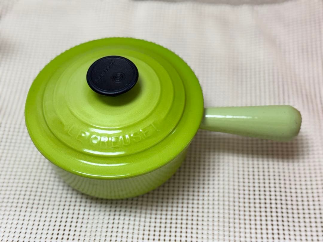 ル・クルーゼ　ソースパン　16cm フルーツグリーン