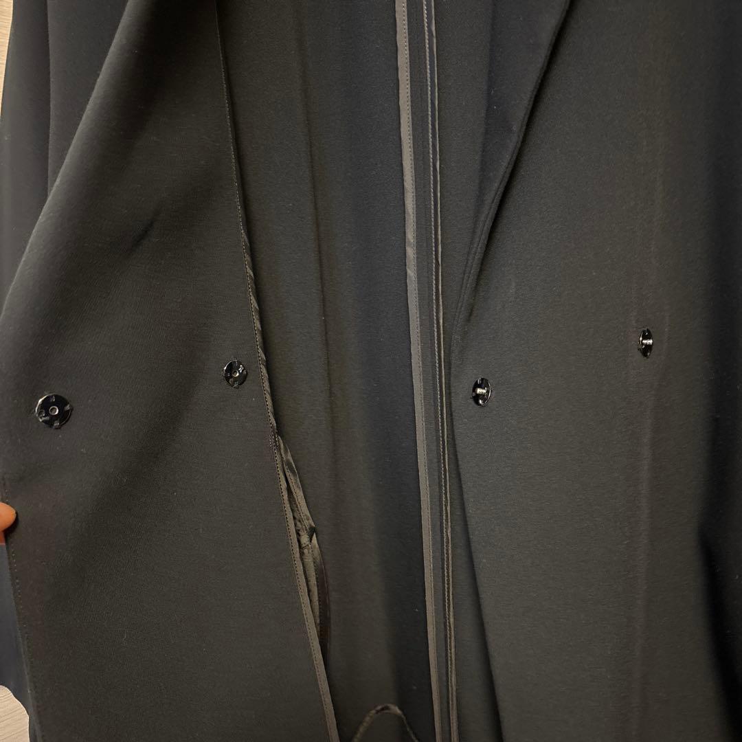 Haru アーバンリサーチドアーズ　ダブルクロスショートガウン　黒