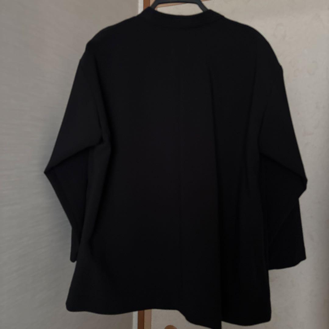 Haru アーバンリサーチドアーズ　ダブルクロスショートガウン　黒