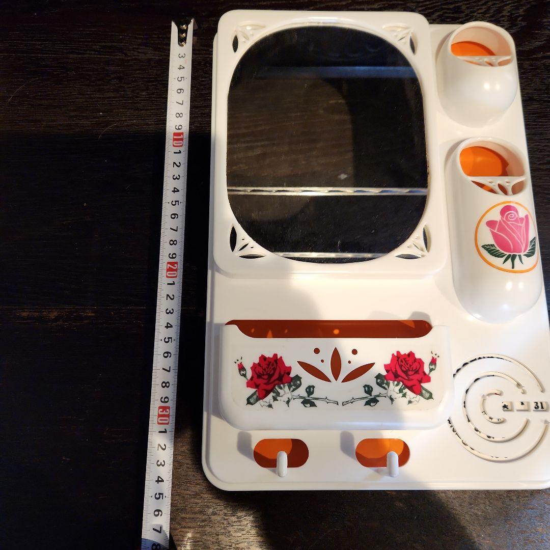 ✨昭和レトロポップ✨　❤️カレンダー付き洗面ミラー❤️