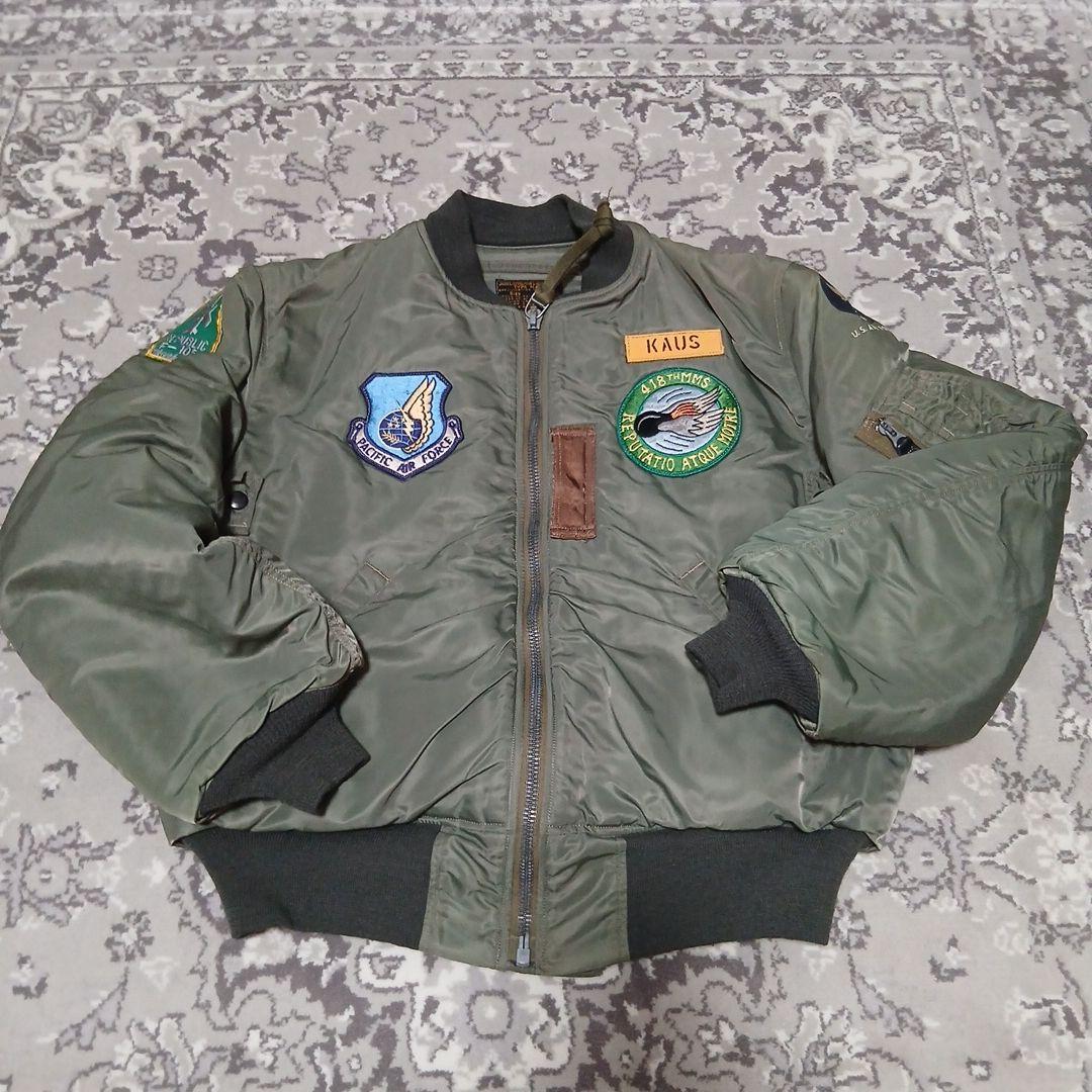 極上M番　バズリクソンズ　MA1 リフレクター カスタム サイズ L