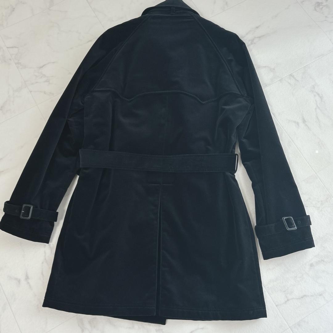 Paul Smith ポールスミス ベロア コート 取り外し可能ライナー付きL
