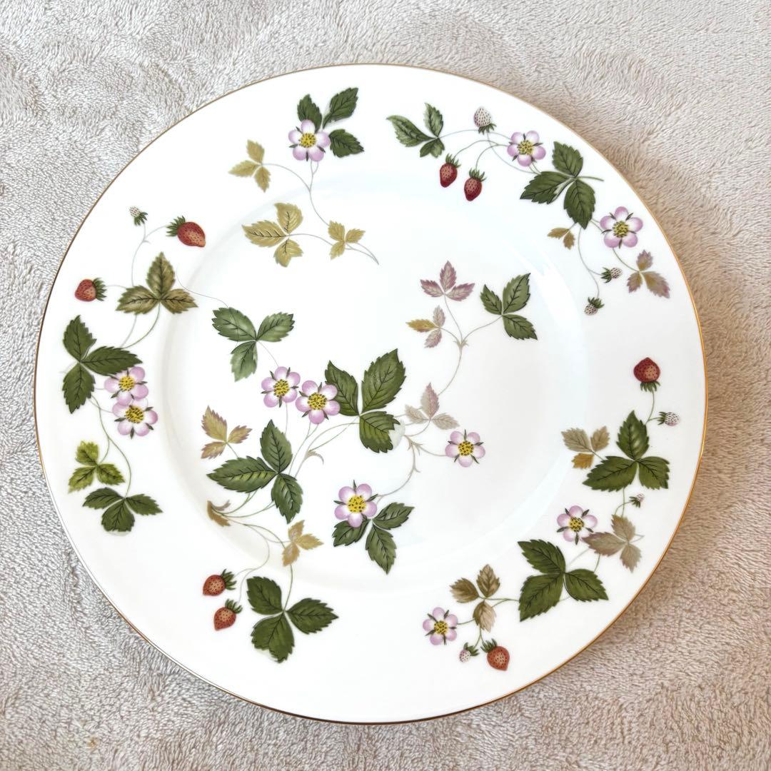 【新品級】ウェッジウッド ワイルドストロベリー　食器セット　5人用　全13点