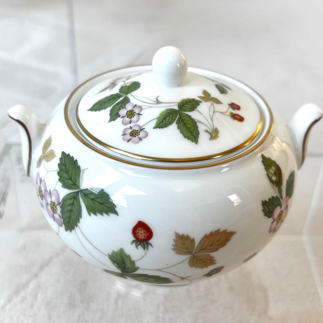 【新品級】ウェッジウッド ワイルドストロベリー　食器セット　5人用　全13点