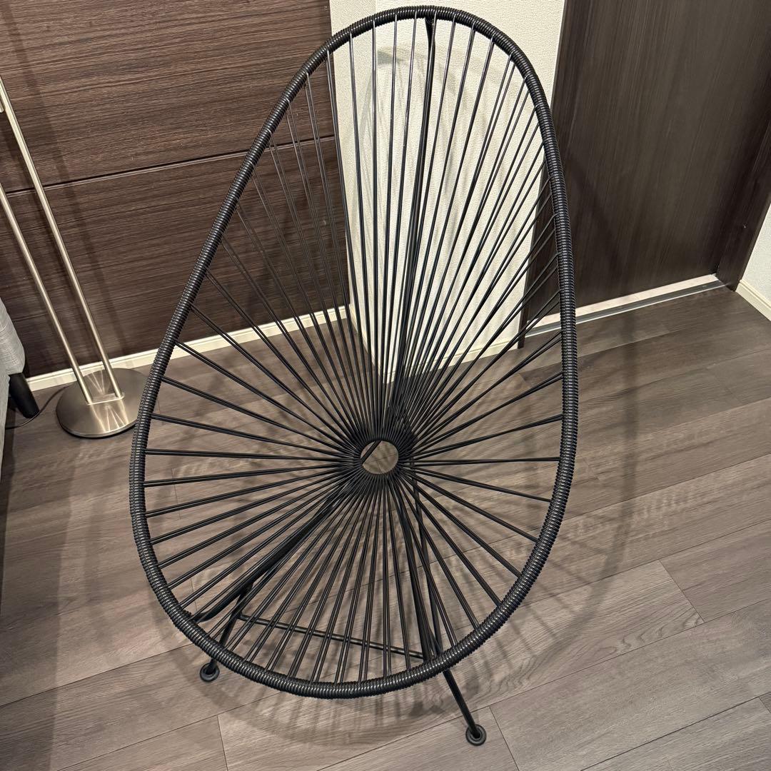 「Y’s」メトロクス アカプルコチェア ブラック パーソナルチェア