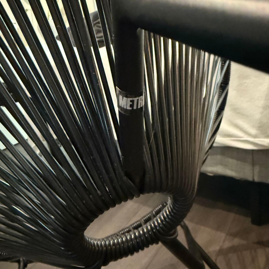 「Y’s」メトロクス アカプルコチェア ブラック パーソナルチェア