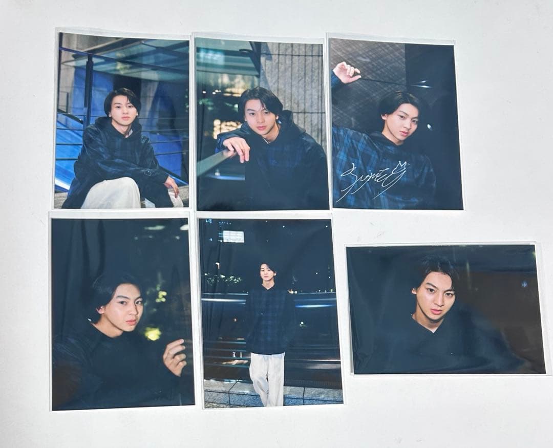 藤本洸大 ブロマイド 複製サイン付き