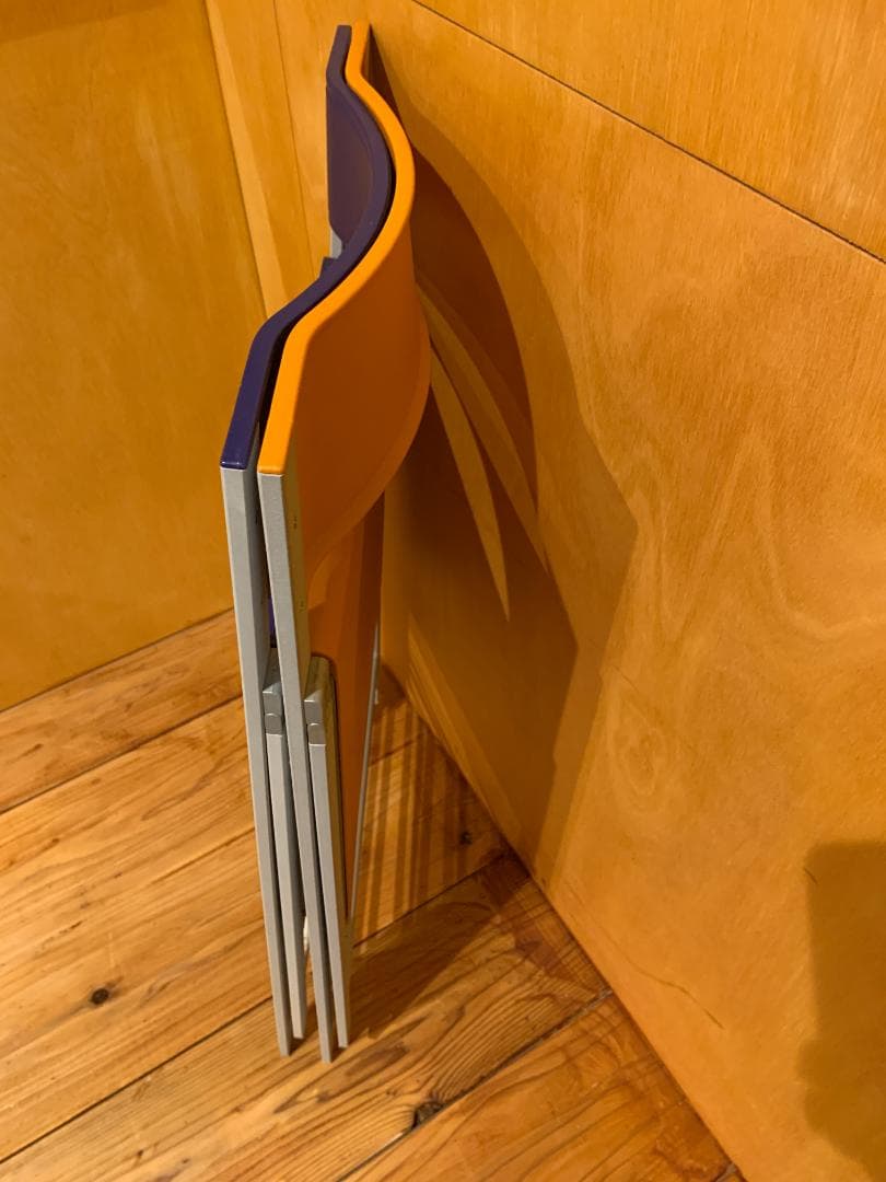 Arrmet アーメット ポケットチェア イタリア製 スタック 折り畳み 2脚