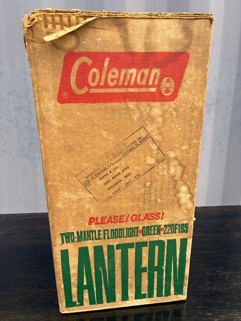 【美品】Coleman220F 1969年3月製