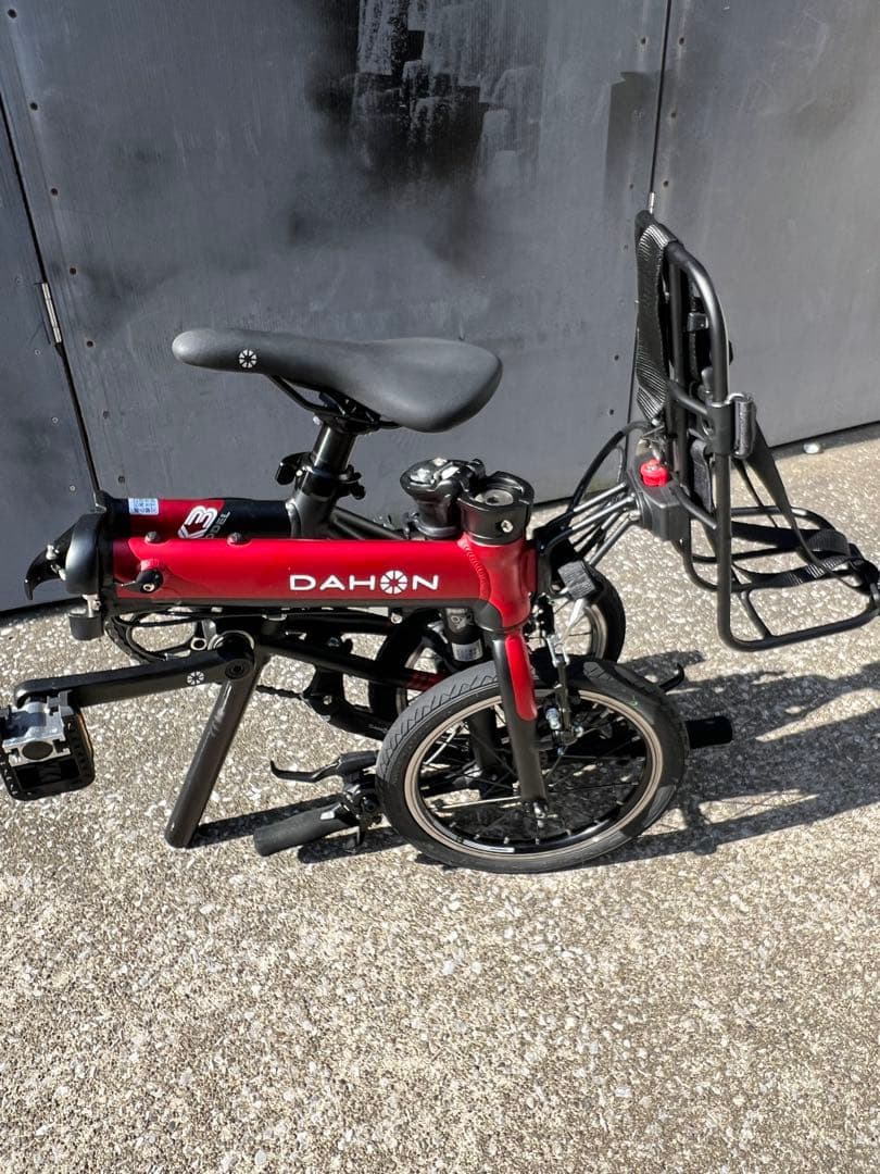 K 【美品】DAHON ダホン K3 アルミ 折りたたみ自転車