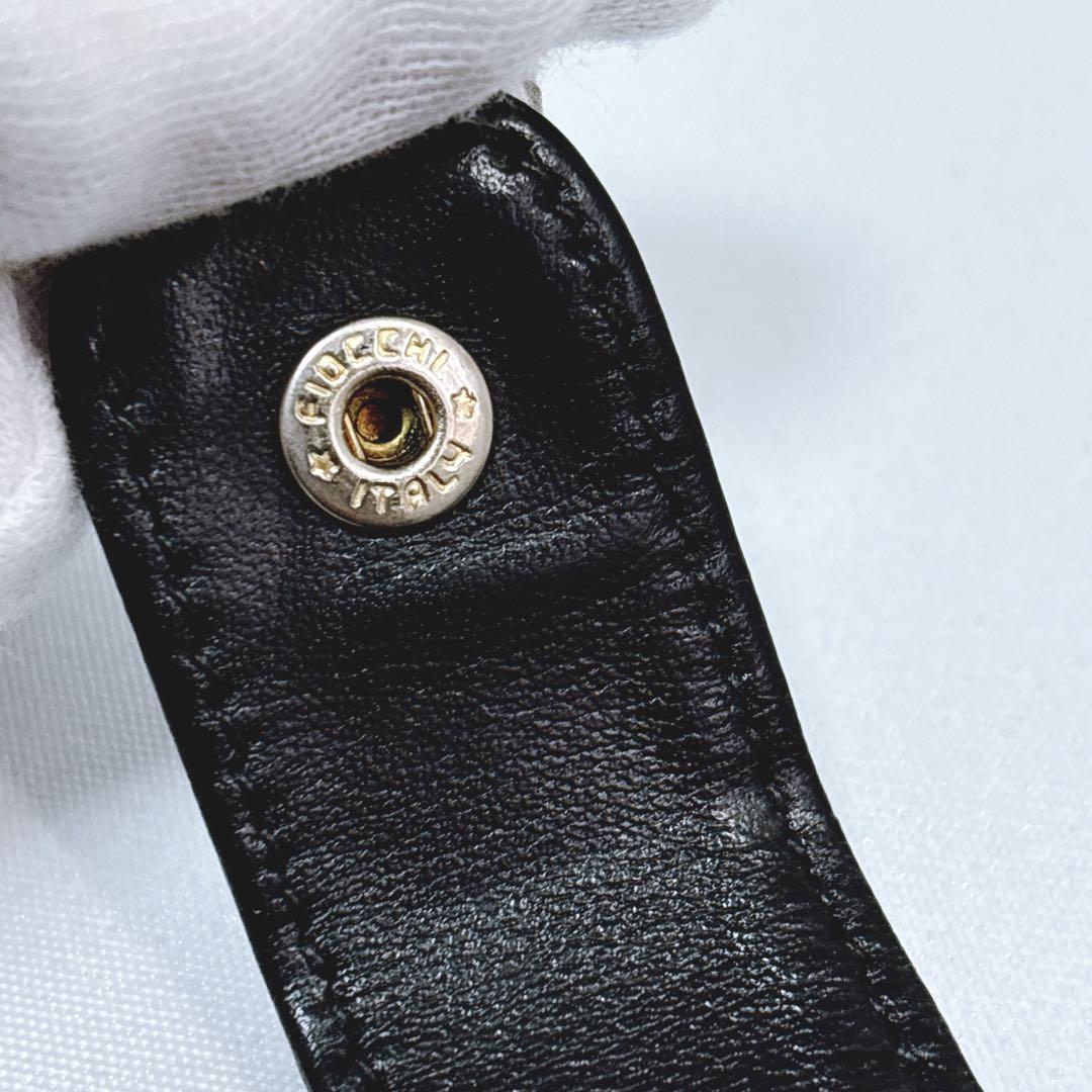 【シャネル】デカココマーク キャビアスキン ２つ折り財布 フラップホック 黒